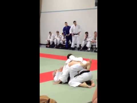 Clubkampioenschappen Judo 25-05-2014 Iliadis vs Elbers