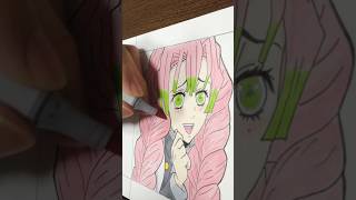 柱達にキュン死寸前の蜜璃ちゃんを描く💕