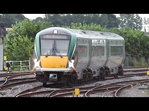 IE 22000 Class Intercity Train number 22263 - Portarlington Station, Laois