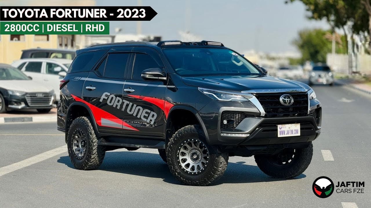 Toyota Fortuner 2023 | 2.8L DIESEL ENGINE | AUTOMATIC TRANSMISSION | RHD | DIGITAL AC | REAR VIEW CAMERA | CONTROLLE video