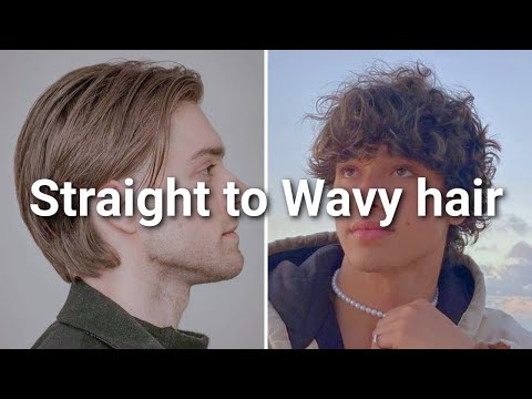 How To Use Sea Salt Spray (Straight To Wavy Hair Tutorial)