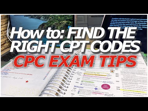 LOOK UP 2021 CPT CODES | CPC EXAM TIPS FOR MEDICAL CODING!