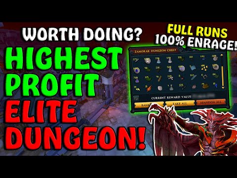 Is Running Elite Dungeon 4 at 100% Enrage Worth It? - Loot From 10 Hours!