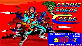 [Amstrad CPC] Strike Force Cobra - Longplay