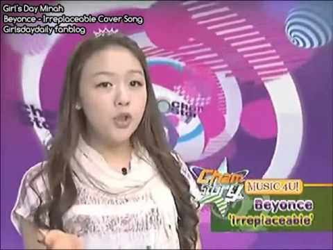Girl's Day - Minah - 'Irreplaceable' de Beyonce Cover (Cut)