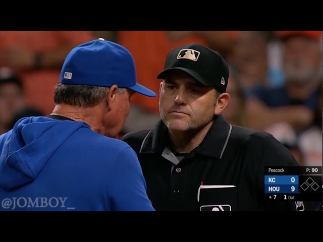 Ned Yost Ejected over Strike Three call, a breakdown