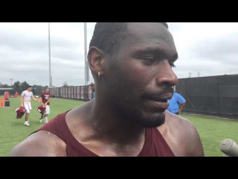 Linebacker Larenz Bryant After Wednesday Practice