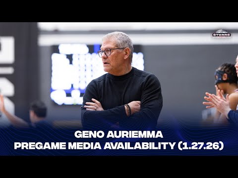 Geno Auriemma Pregame Media Availability - 1.27.26 (Xavier)