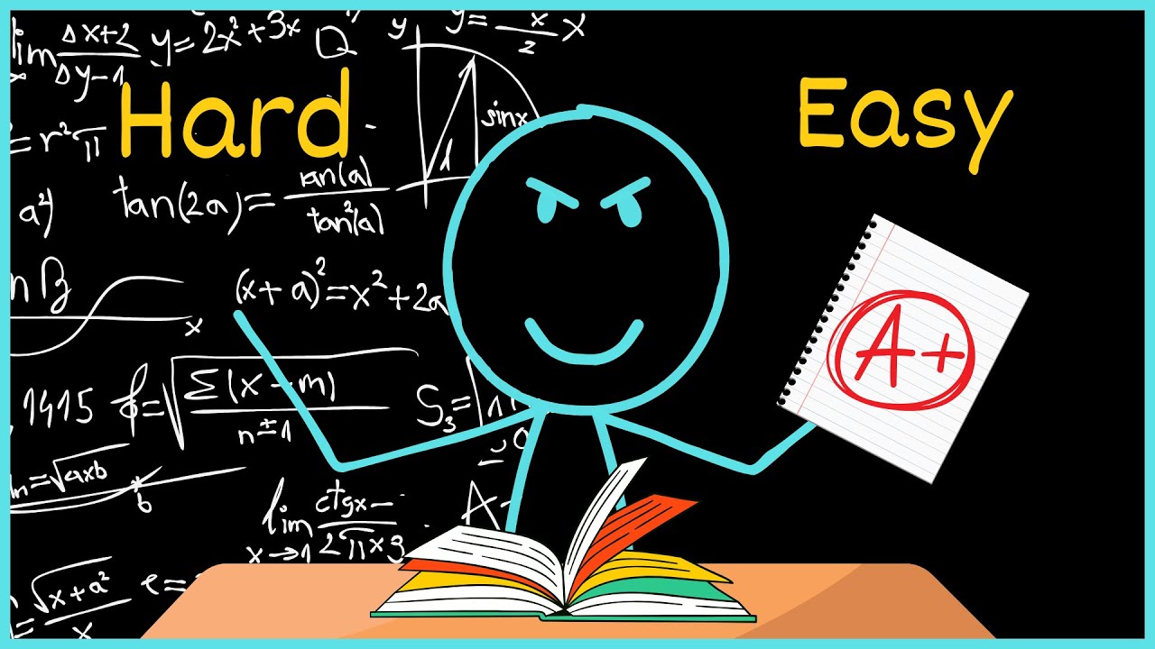 How to ENJOY studying hard subjects and ACE THEM ALL