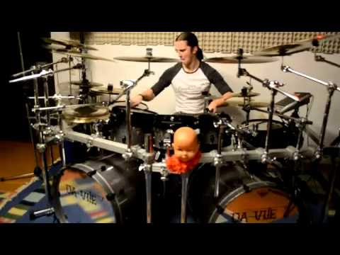 Nile - Cast Down The Heretic Drum Cover video thumbnail