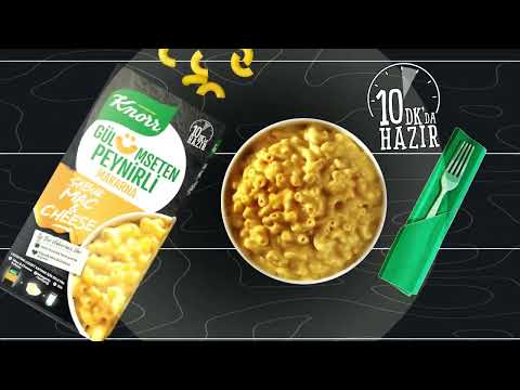 Knorr Çabuk Mac&Cheese ile Lezzetli Tarifler