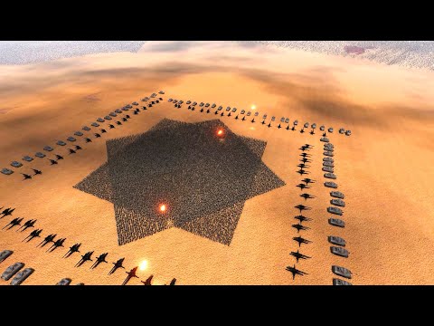 Can 20K WW2 War Army Patrol Prevent 1.5 Million Evil Mercenaries from Trespassing Desert Dune? UEBS2