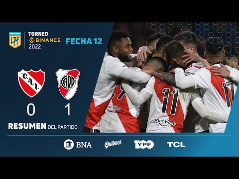 #TorneoBinance | Fecha 12 | resumen de Independiente - River