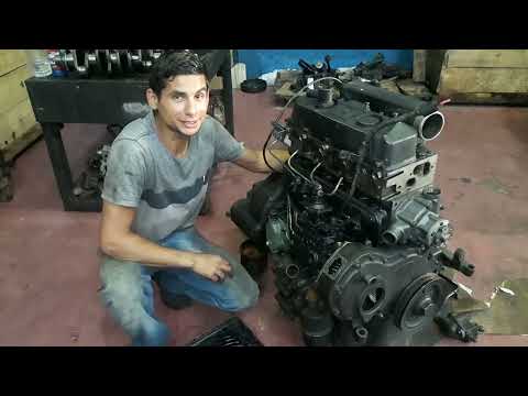 como colocar no ponto Bomba injetora BOSCH rotativa. motor MB om 364.