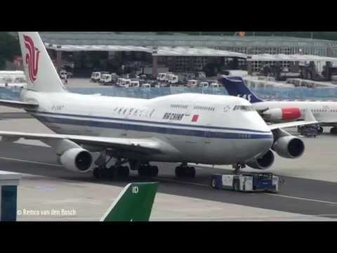 Boeing 747 compilation at Frankfurt Airport