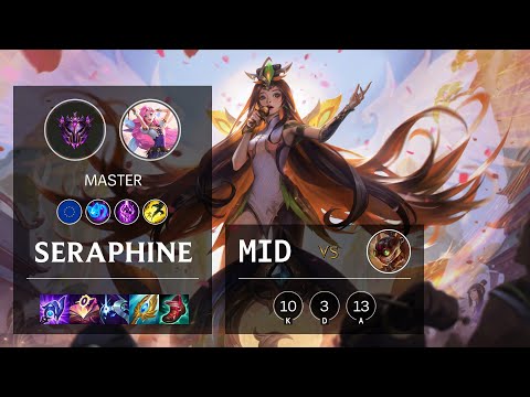 Seraphine Mid vs Ziggs - EUW Master Patch 11.21