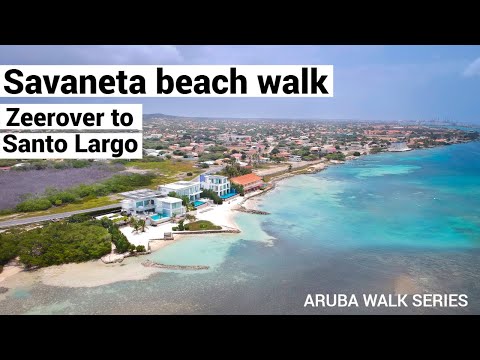 ARUBA - Zeerover to Santo Largo Beach 🇦🇼 WALKING