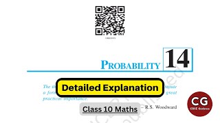 Probability (Chapter 14) Full Chapter Detailed Explanation Class 10 Maths