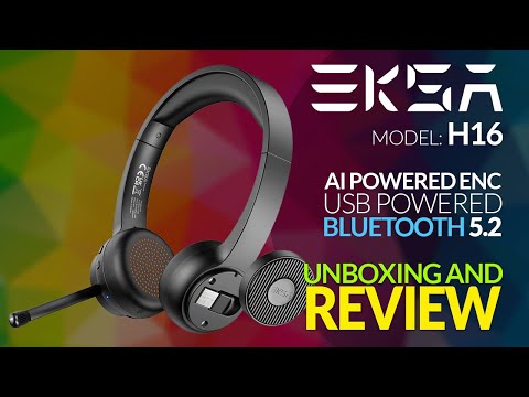 The Ultimate ESKA H16 AI Powered ENC Headset Unboxing and Review - Is This the Future of Audio?