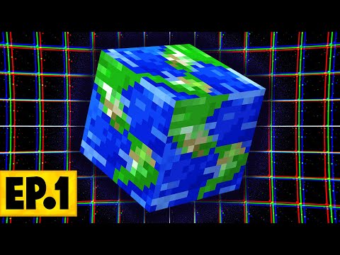 Minecraft UniversIO | BUILDING A UNIVERSE IN MINECRAFT! #1 [Modded Questing Skyblock]