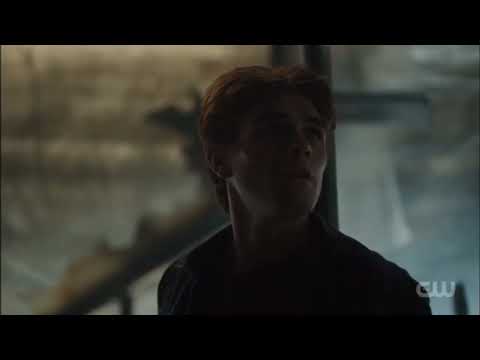 Riverdale 6x07 Archie was captured by the TBK later he was rescued by the Dog Bingo.
