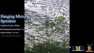 Hanging Micro Sprinkler Set With Anti Drainage Valve