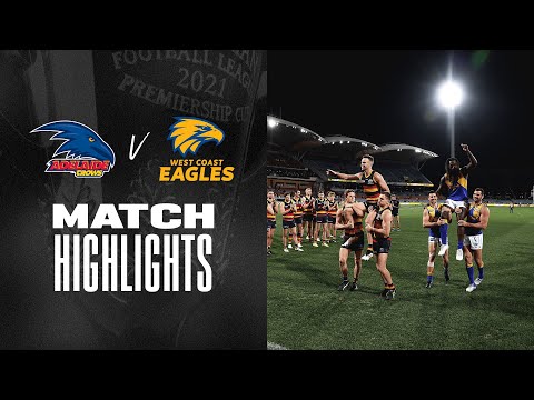 Adelaide Crows v West Coast Eagles Highlights | Round 18, 2021 | AFL
