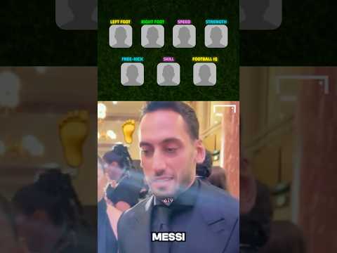 Hakan Çalhanoğlu picked his favourite players based on their skill😱🔥 #efootball2023 #efootball2024