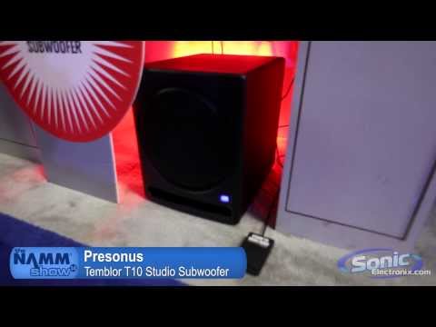 PreSonus TEMBLOR T10-video