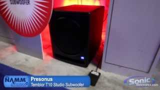 Video thumbnail for Presonus Temblor T10 Subwoofer | NAMM 2014 by Sonic Electronix