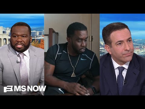 50 Cent speaks on incriminating videos & secret sources for Diddy Netflix doc in Melber intv
