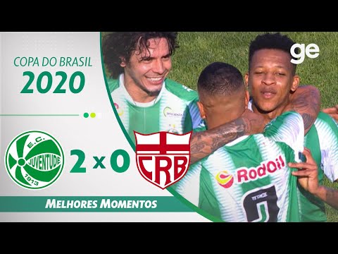 JUVENTUDE 2 X 0 CRB | MELHORES MOMENTOS | 4ª FASE DA COPA DO BRASIL 2020 | ge.globo