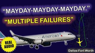 Download lagu “MAYDAY-MAYDAY-MAYDAY. We got multiple failures” | American A321 | Dallas-Fort Worth, Real ATC mp3