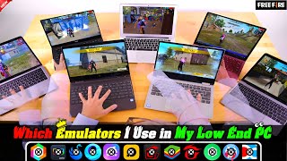 Which Emulators I Use in My Low End PC | Best Android Emulator For Low End PC Free Fire (2025)