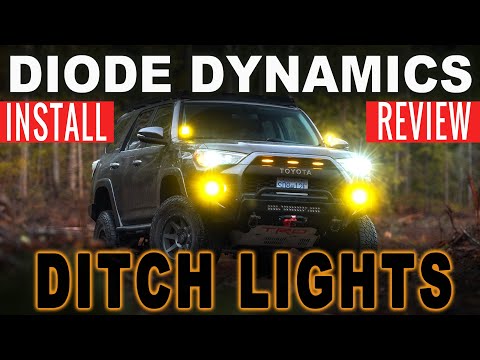 How To Install & Wire Diode Dynamics Ditch Lights on the 5th Gen 4Runner