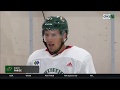 On Ice Instructional With Zach Parise Catching A Bad Pass