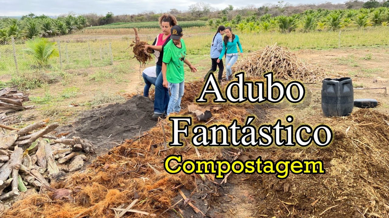 Aulão de como fazer compostagem no sítio