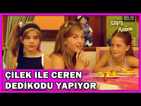 Çilek ile Ceren, Tuğçe'nin Dedikodusunu Yapıyor! - Sihirli Annem 108.Bölüm