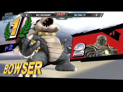 HAT 44 - NSD | Lord Bahamut (Ganondorf) Vs. NSD | Mago (Bowser) Losers Finals - Smash 4