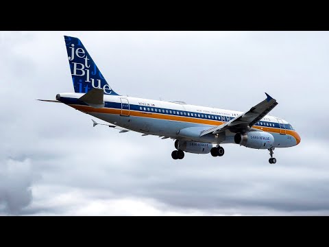 (4K) Gusty Arrivals & Departures | Planespotting at LaGuardia Airport | LGA