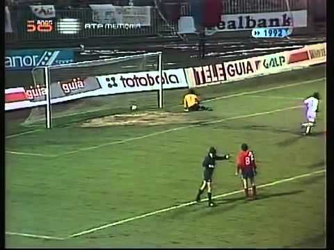 Vác FC-Samsung - SL Benfica 0 : 1, 1992.11.04