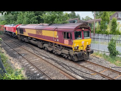 Class 66 | 66098 (EWS Livery) + 66133 | DB Cargo UK | Double Header