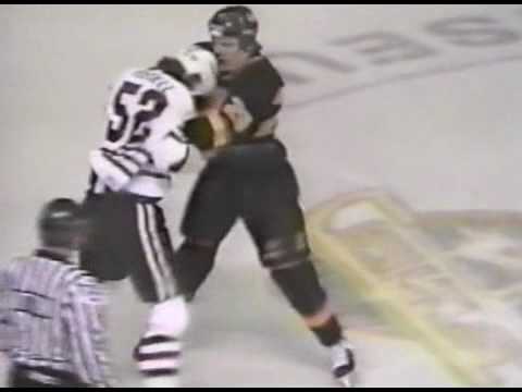 Cam Russell vs Gino Odjick Jan 30, 1992