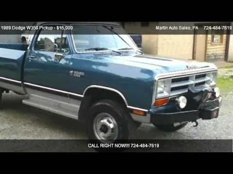 1989 Dodge W350 Pickup  - for sale in WEST ALEXANDER, PA 15376