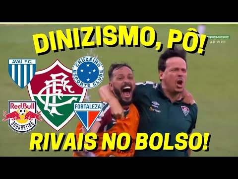 🥶 SAUDADE DO DINIZISMO ARREBENTANDO? VEJA 5 VEZES QUE O FLUMINENSE DO DINIZ BOTOU OS RIVAIS NO BOLSO