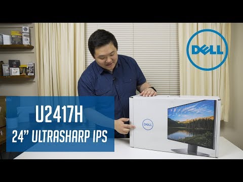 Dell Ultrasharp 24 Inch IPS Monitor - U2417H / Unboxing & Quick Look