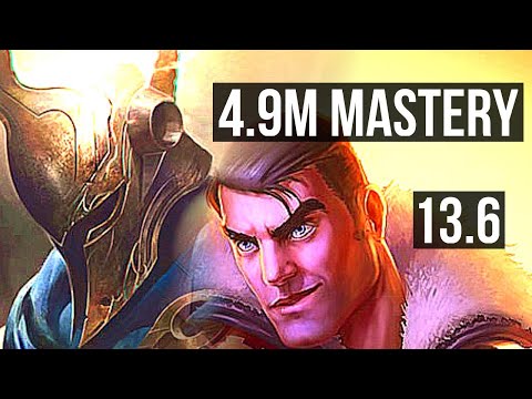PANTHEON vs JAYCE (MID) | 4.9M mastery, 6/1/9, 1100+ games | KR Master | 13.6