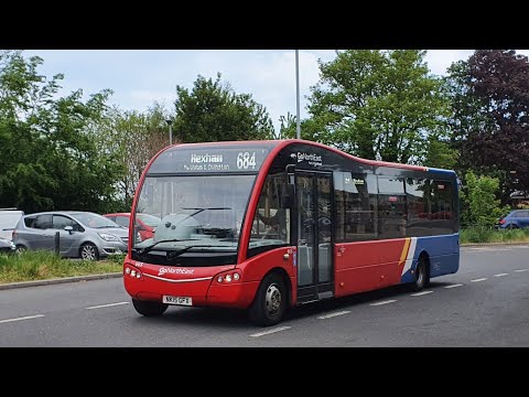 Journey on Route 39A | NK15GFX/0665 - Go North East: Optare Solo SR M925