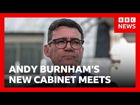 LIVE: Andy Burnham's cabinet meet for the first time after he became UK PM