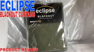 ✅  Eclipse Blackout Curtains 🔴